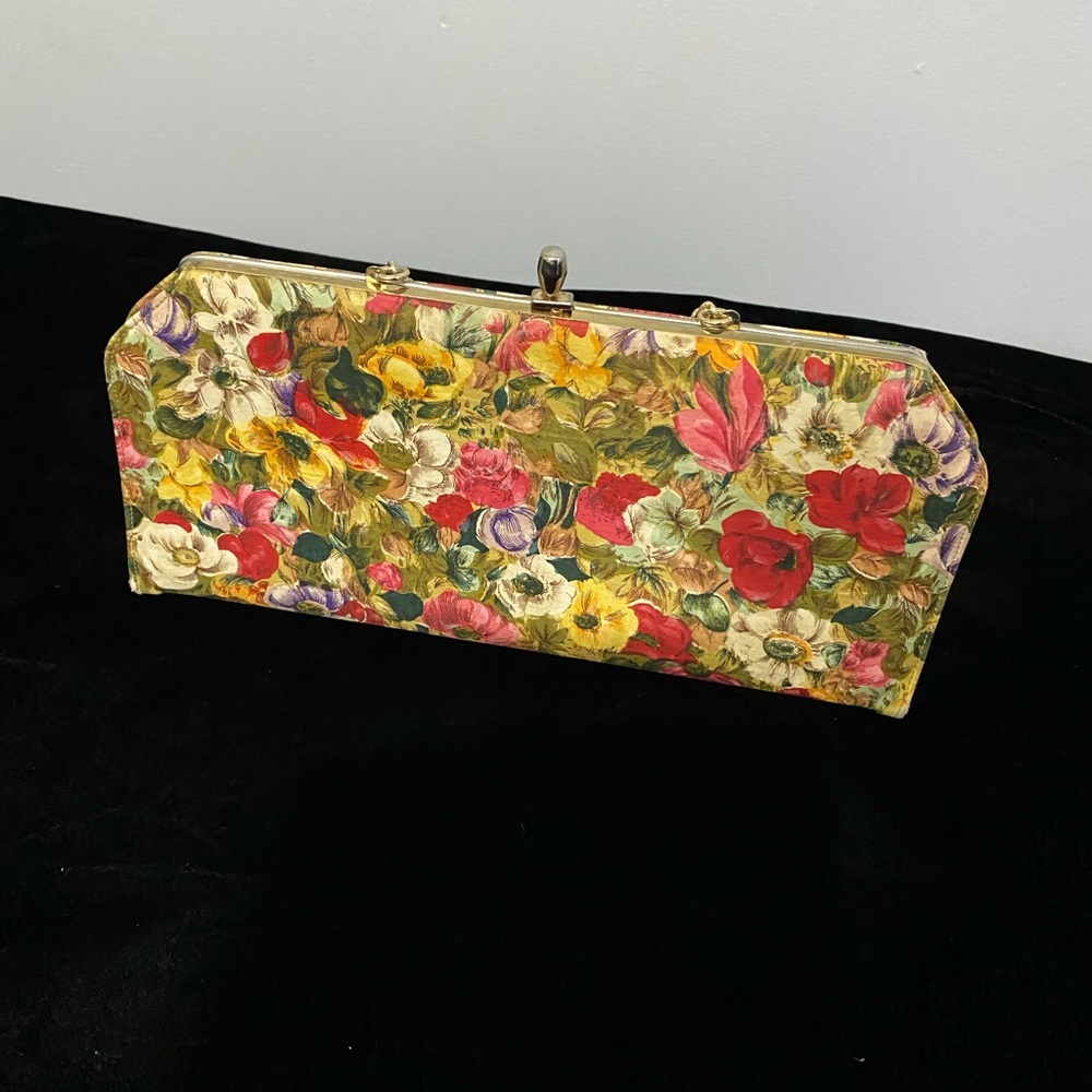 Floral Clutch Bag
